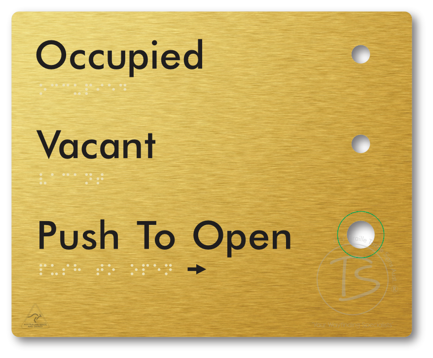 Push to Open Plate