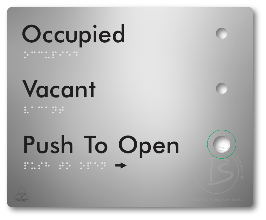 Push to Open Plate