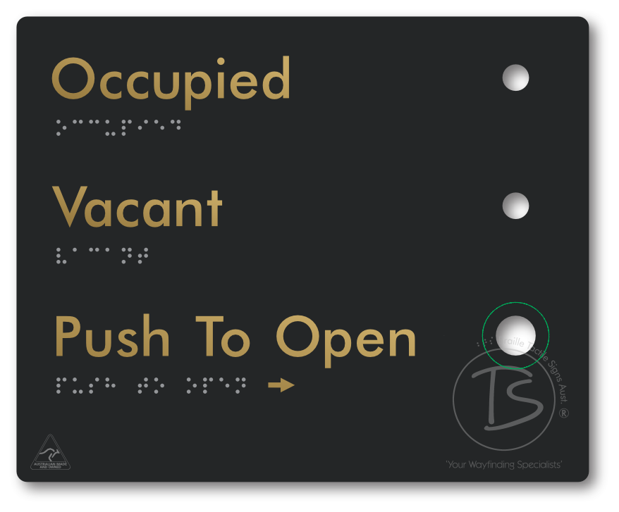 Push to Open Plate