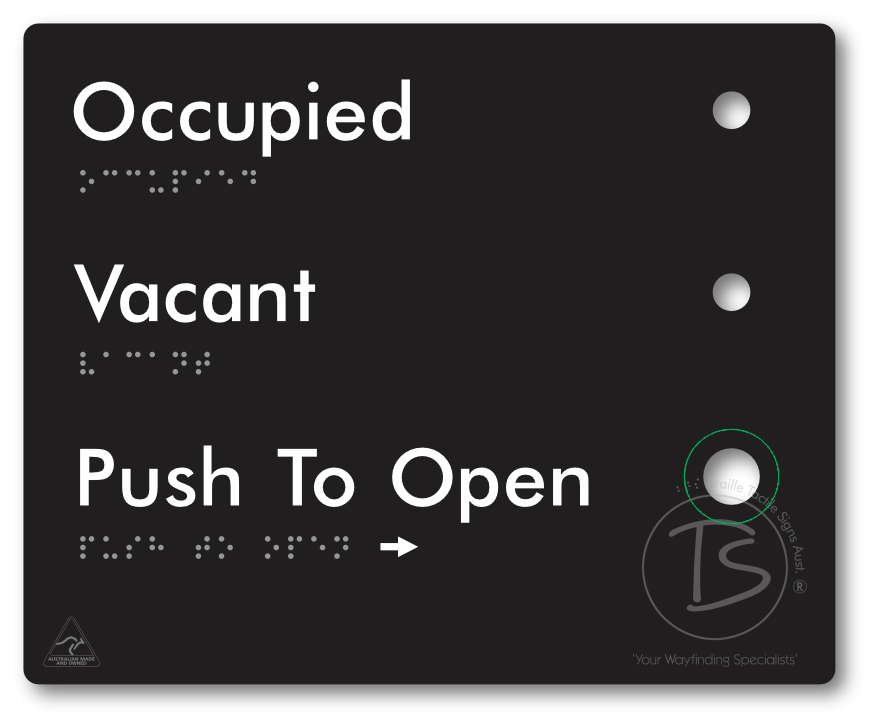 Push to Open Plate