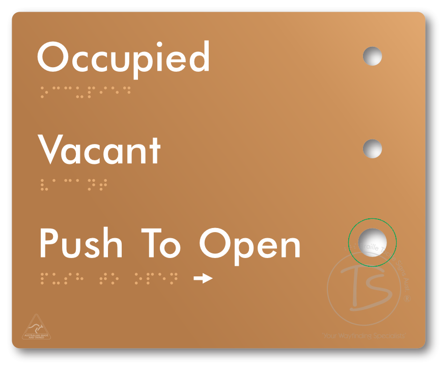 Push to Open Plate