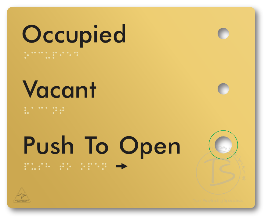 Push to Open Plate