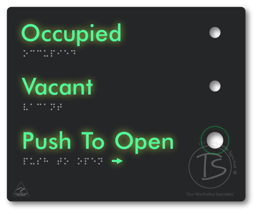 Push to Open Plate