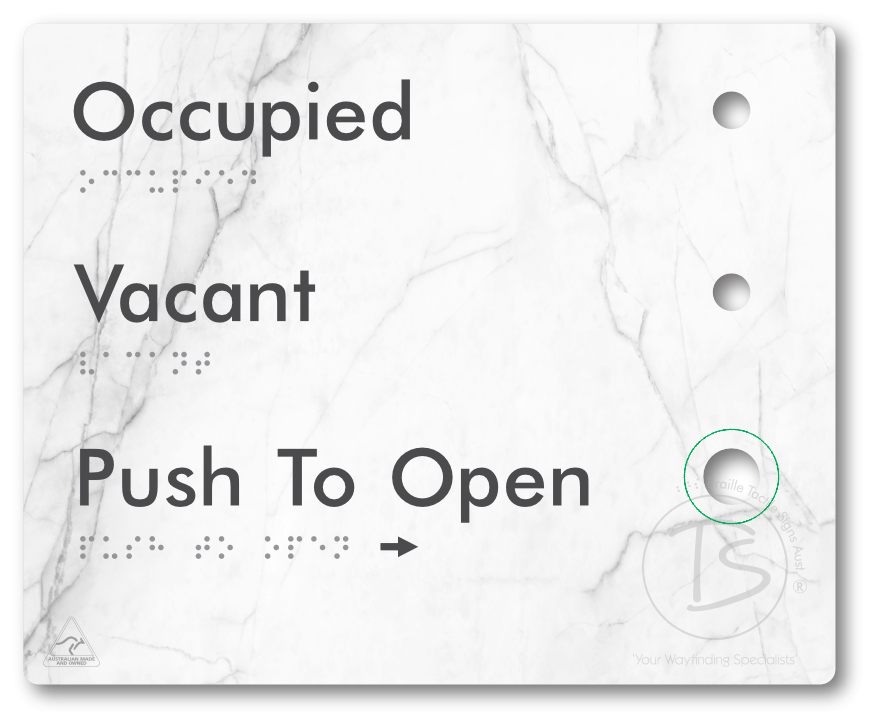 Push to Open Plate
