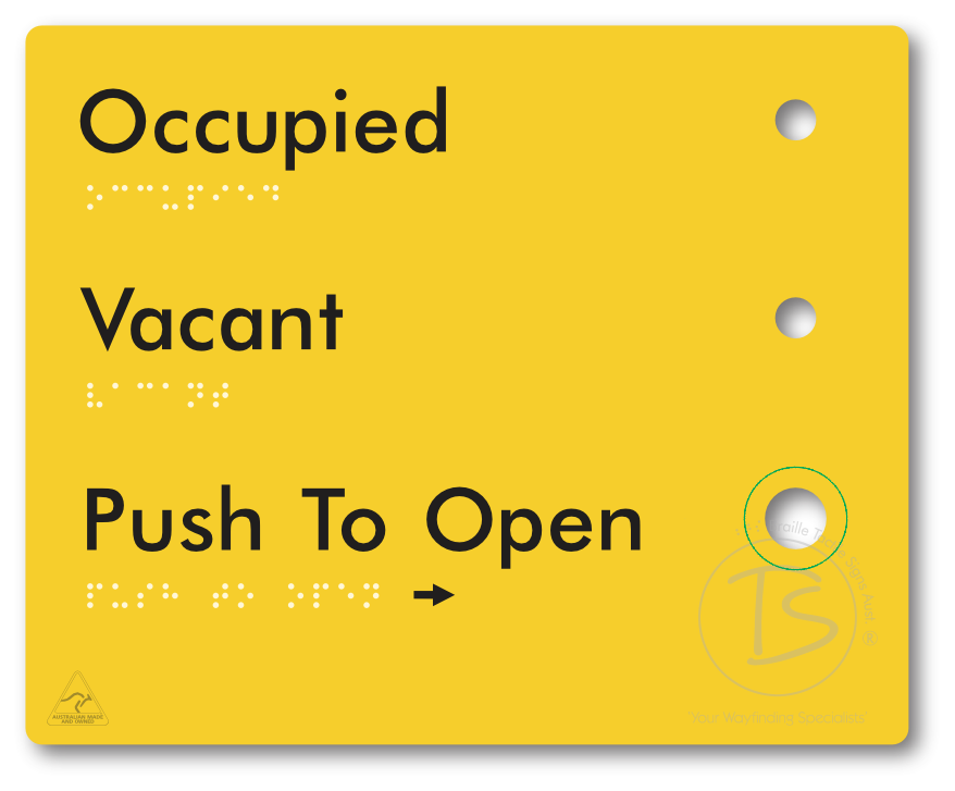 Push to Open Plate