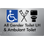All Gender Accessible Toilet LH or RH & Ambulant Toilet
