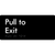 Pull To Exit