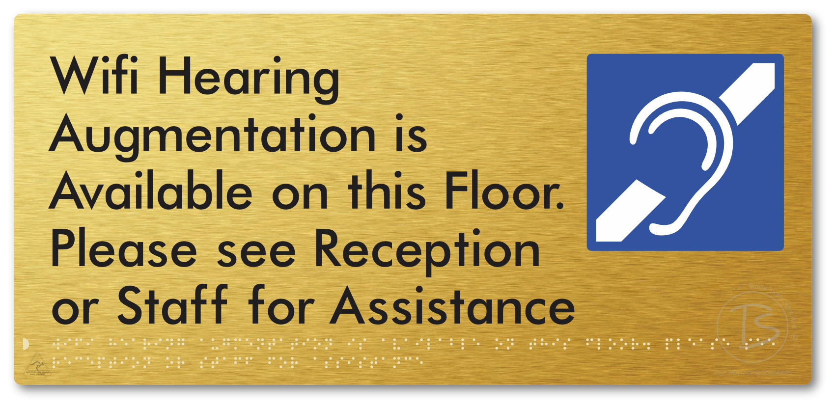Wireless Hearing Augmentation Reception Staff