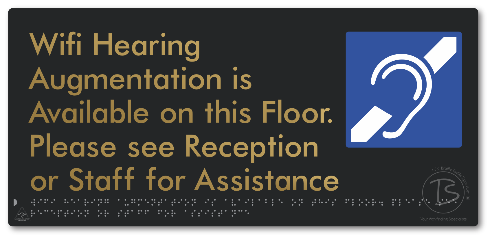 Wireless Hearing Augmentation Reception Staff