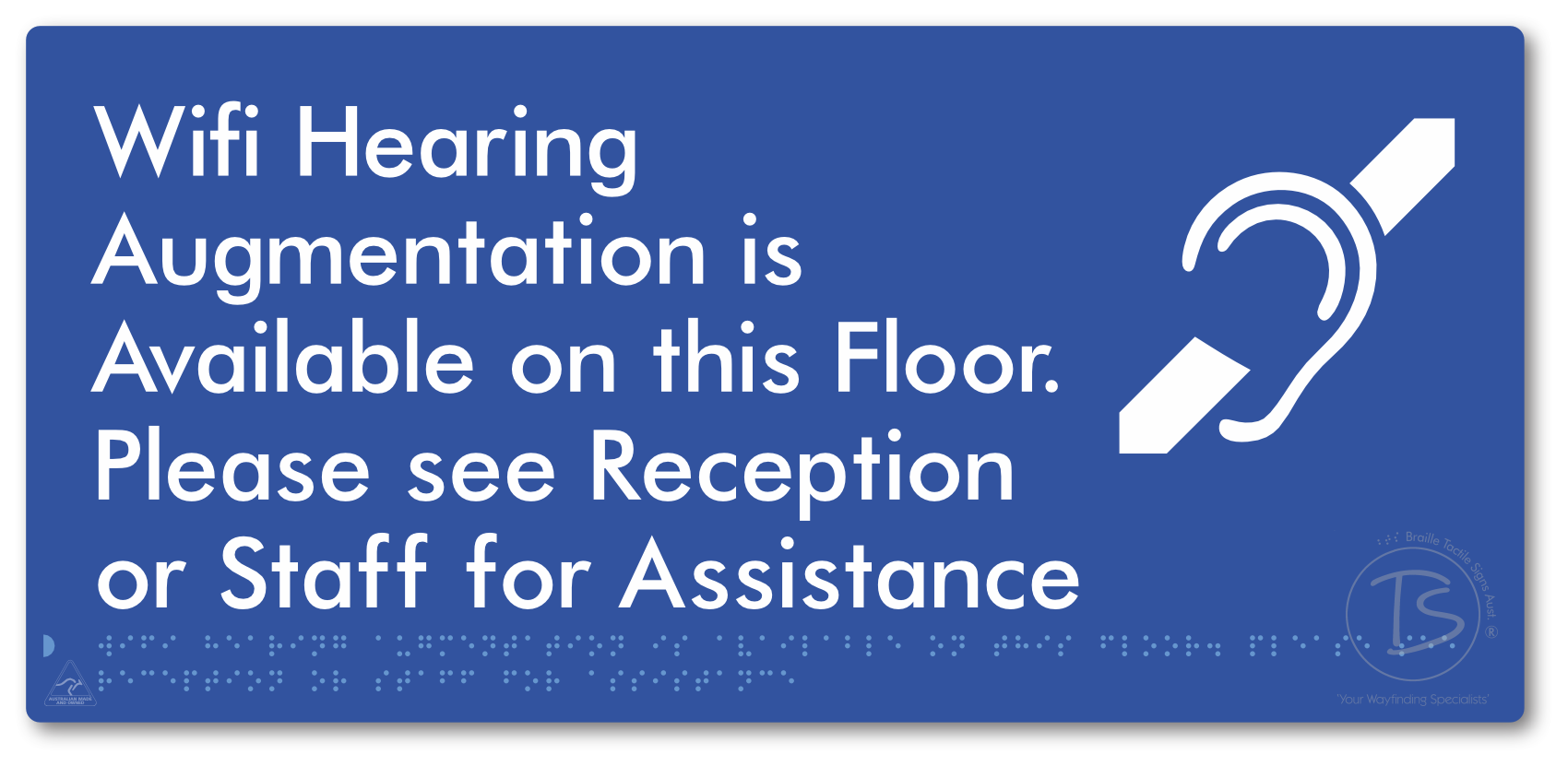 Wireless Hearing Augmentation Reception Staff
