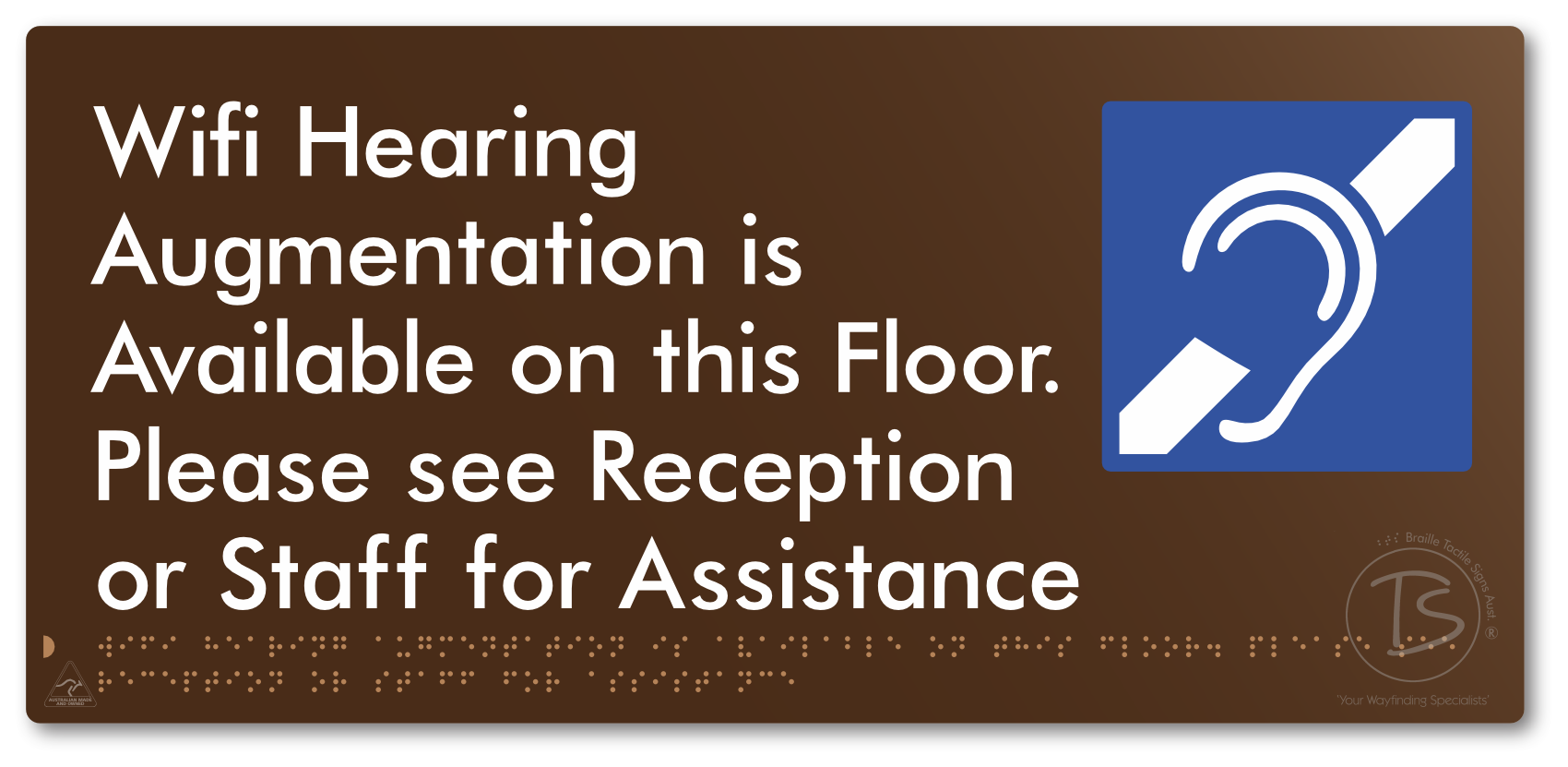 Wireless Hearing Augmentation Reception Staff
