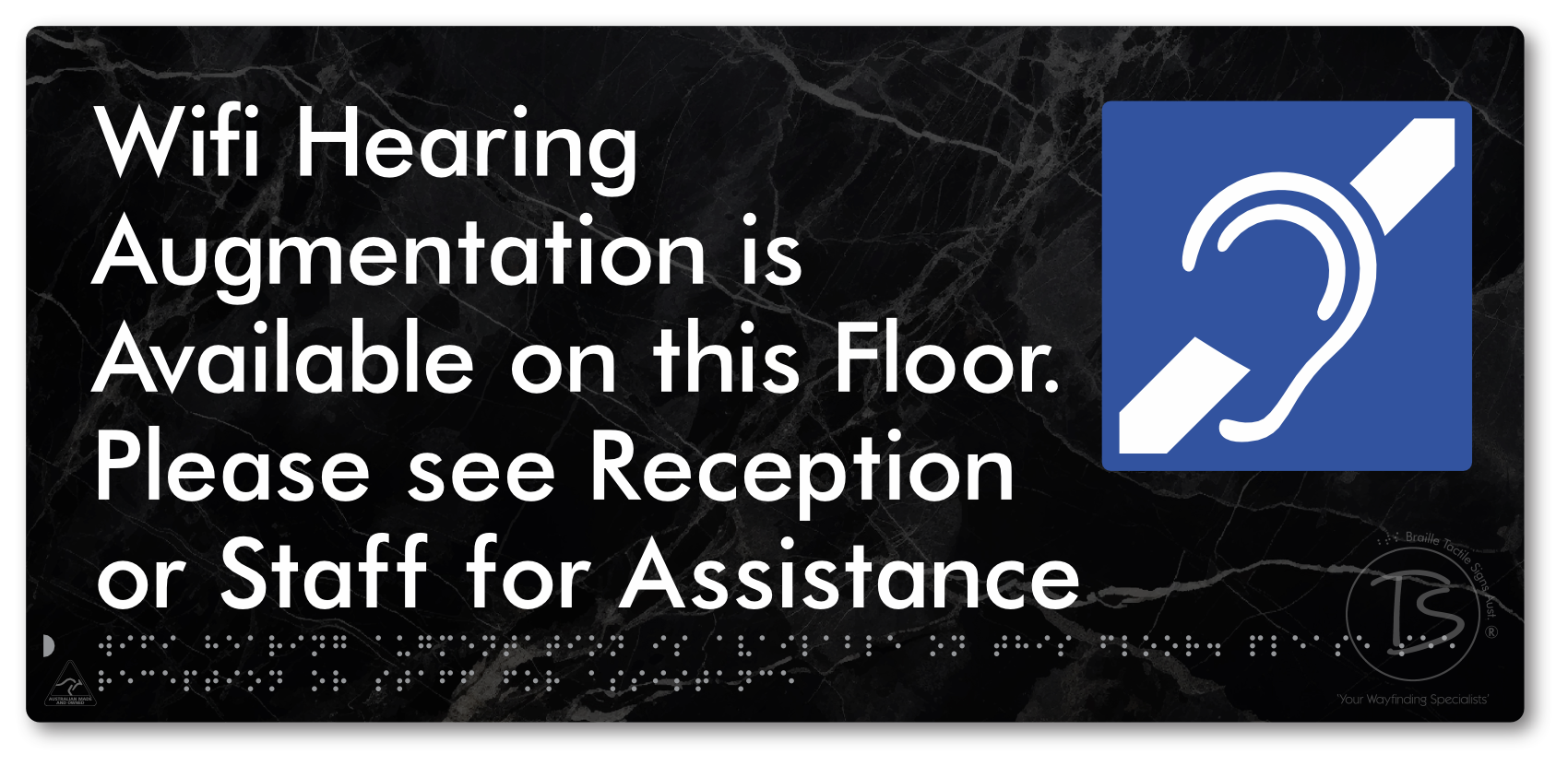 Wireless Hearing Augmentation Reception Staff
