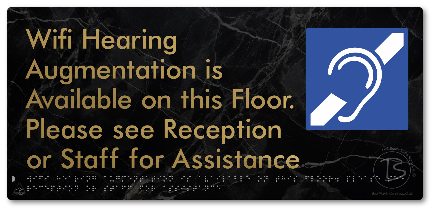 Wireless Hearing Augmentation Reception Staff