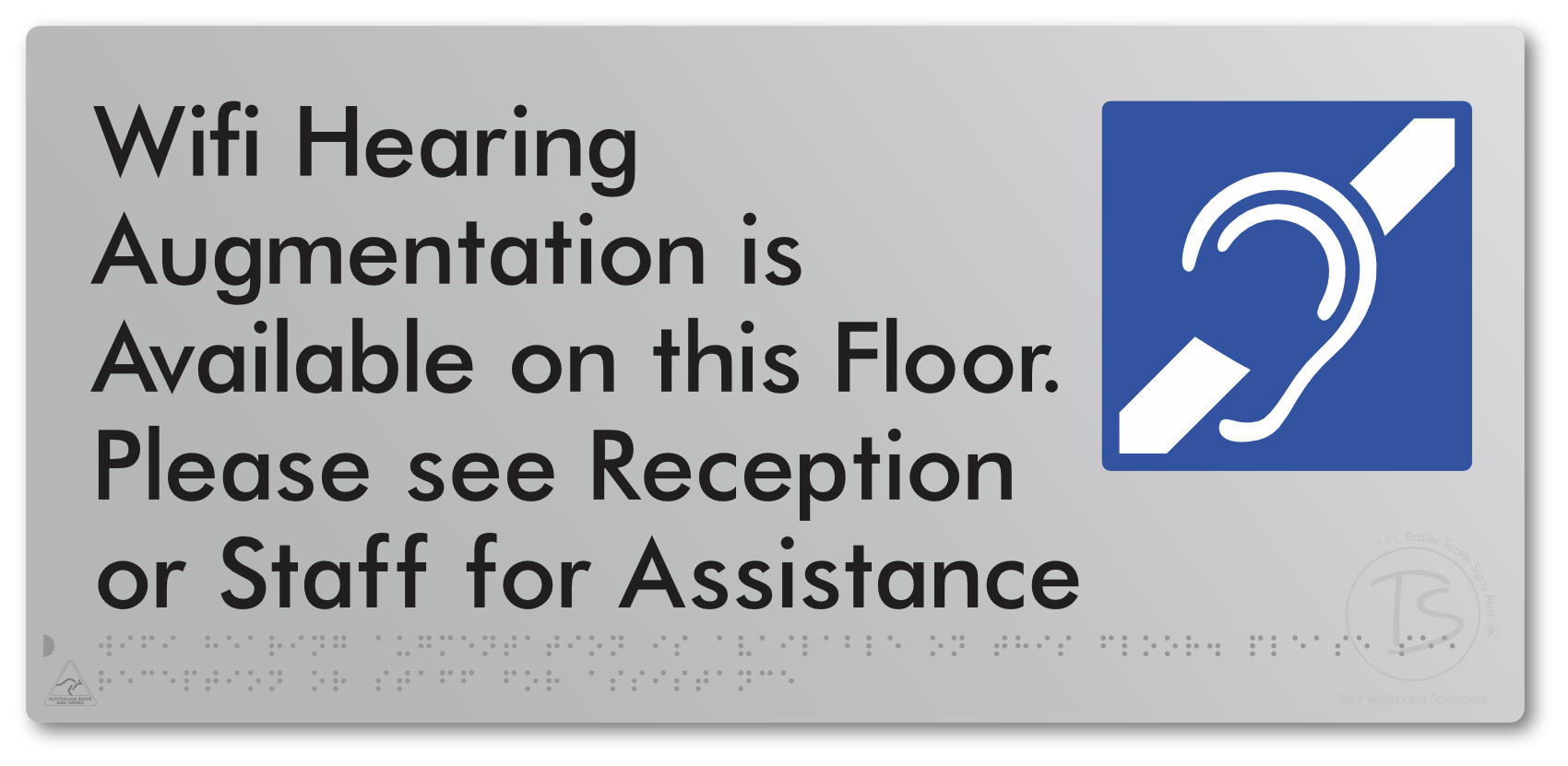 Wireless Hearing Augmentation Reception Staff