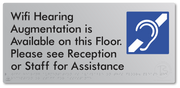 Wireless Hearing Augmentation Reception Staff