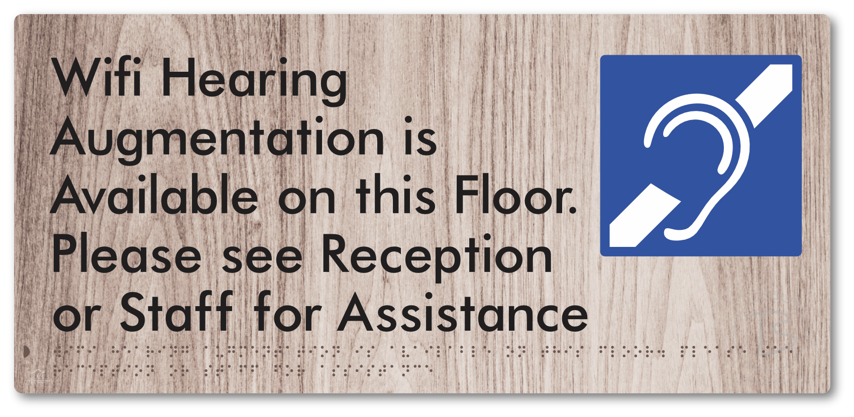 Wireless Hearing Augmentation Reception Staff