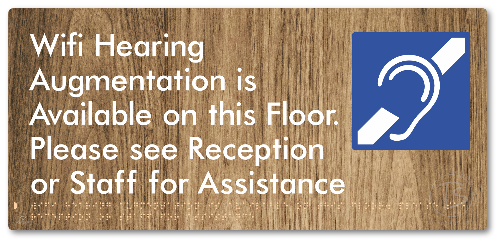 Wireless Hearing Augmentation Reception Staff