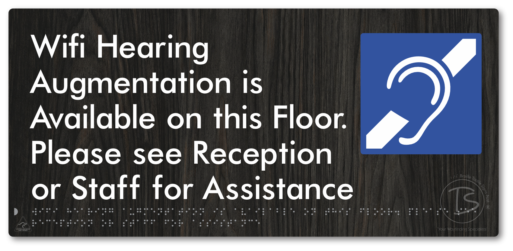 Wireless Hearing Augmentation Reception Staff