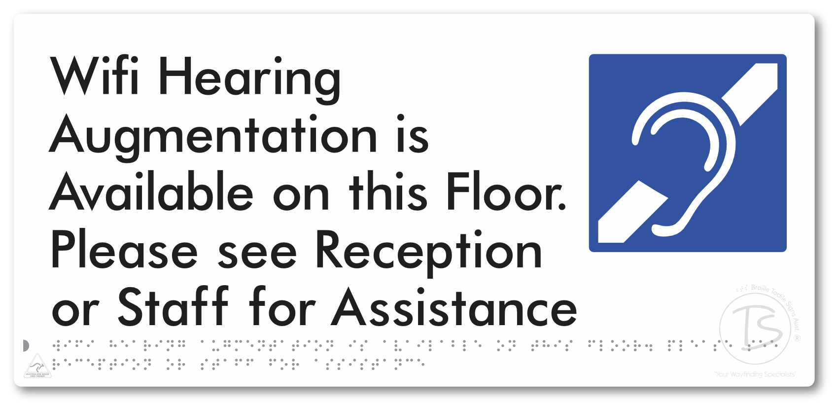 Wireless Hearing Augmentation Reception Staff