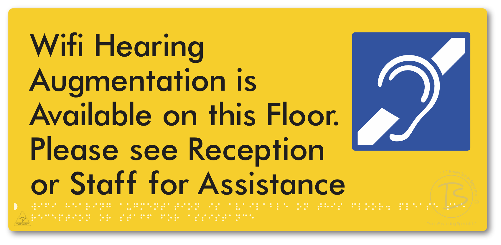 Wireless Hearing Augmentation Reception Staff