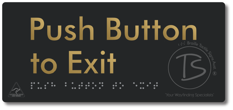 Push Button to Exit