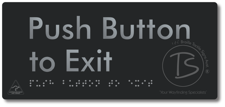 Push Button to Exit