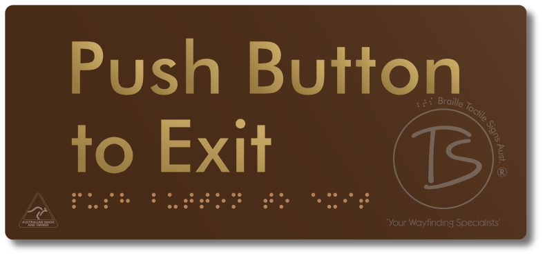 Push Button to Exit