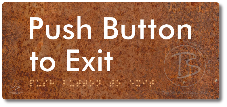 Push Button to Exit