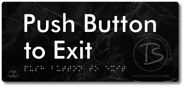 Push Button to Exit