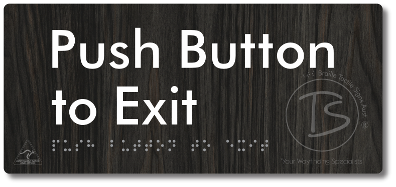 Push Button to Exit