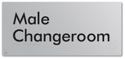 Male Changeroom - Braille Tactile Signs Aust.