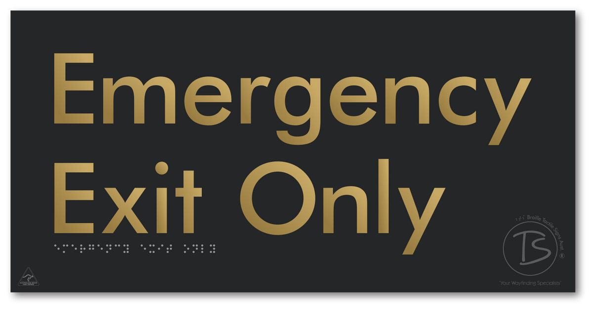 Emergency Exit Only