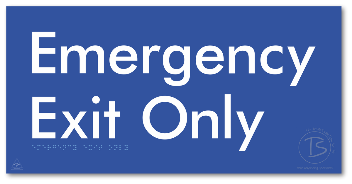 Emergency Exit Only