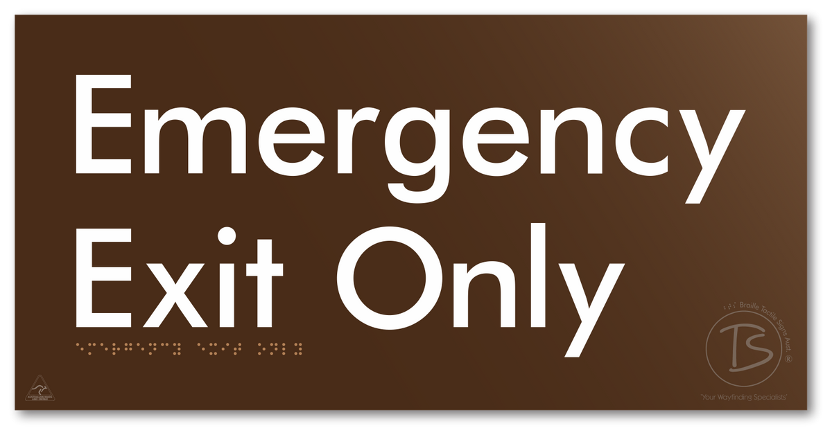 Emergency Exit Only