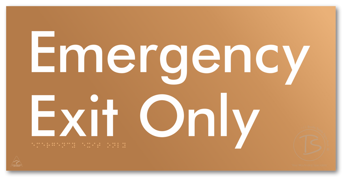 Emergency Exit Only