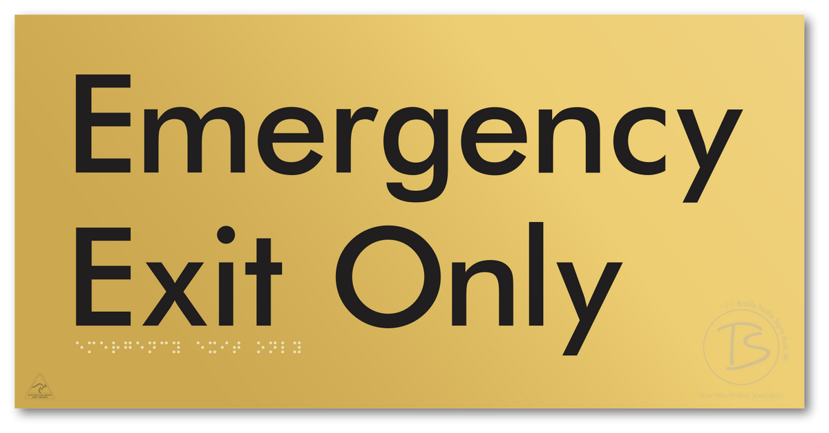 Emergency Exit Only