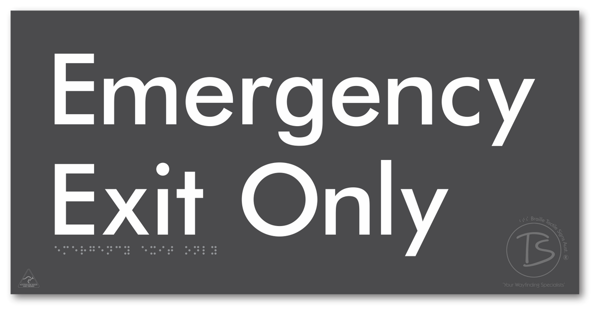 Emergency Exit Only