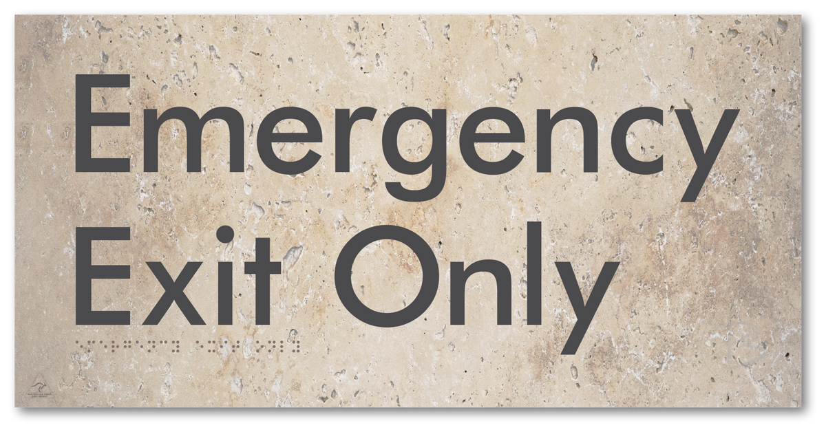 Emergency Exit Only