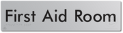 First Aid Room - Braille Tactile Signs Aust.