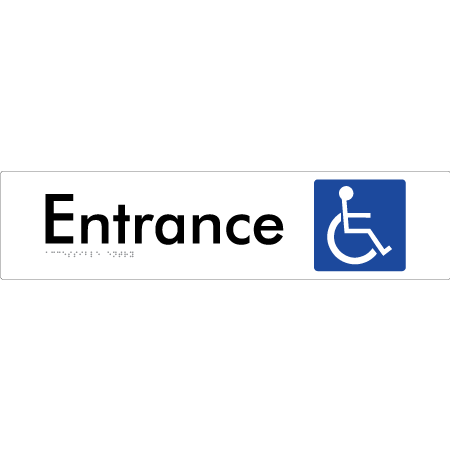 Accessible Entry - Braille Tactile Signs Aust.