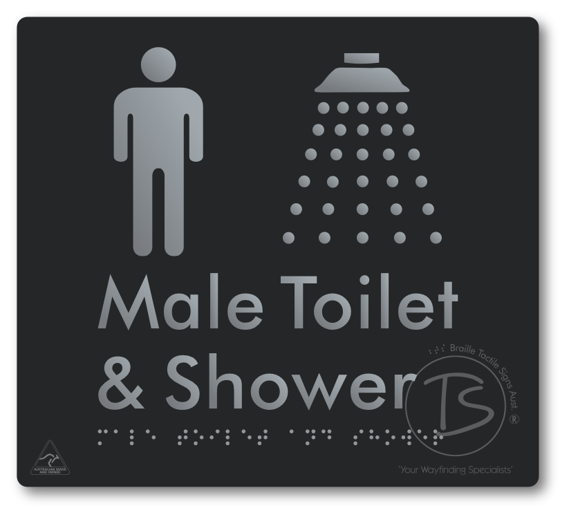 Male Toilet and Shower