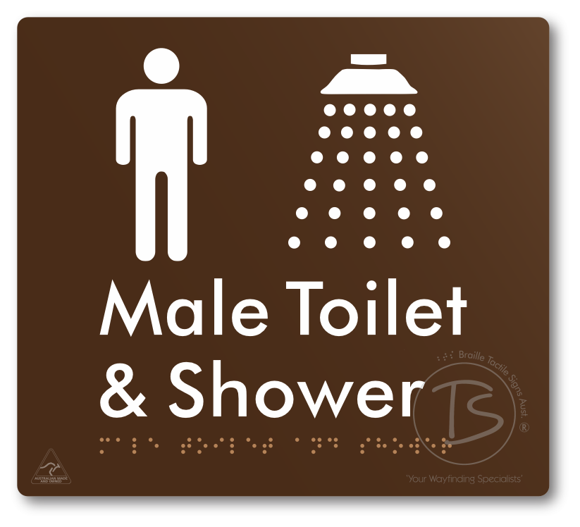 Male Toilet and Shower