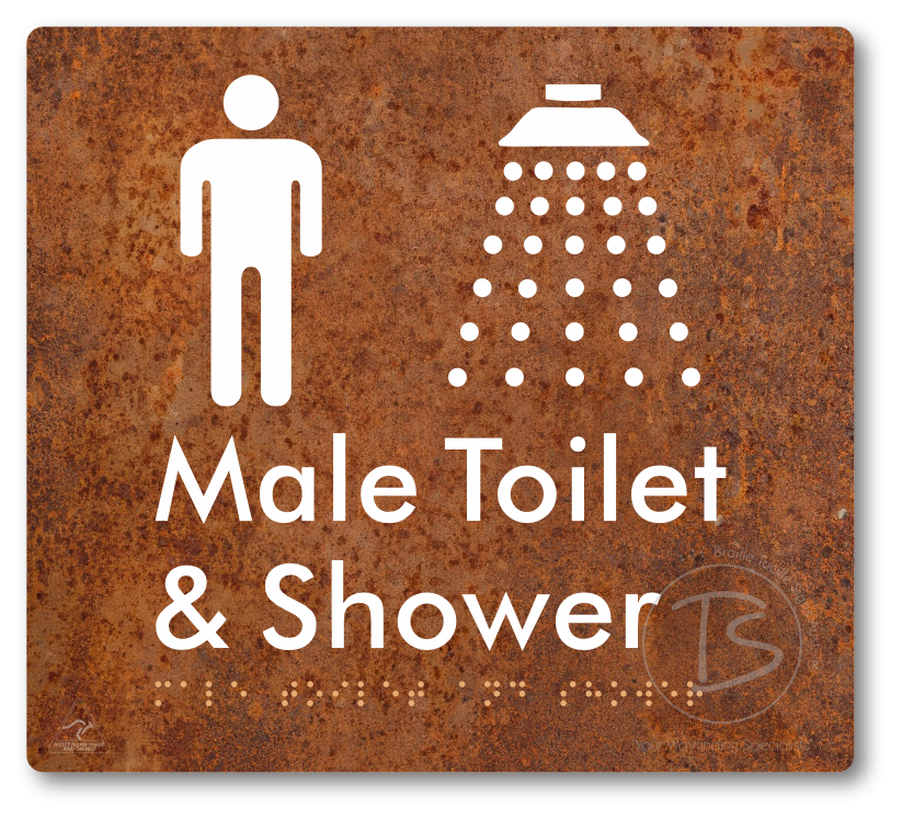 Male Toilet and Shower