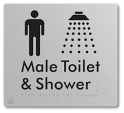Male Toilet and Shower