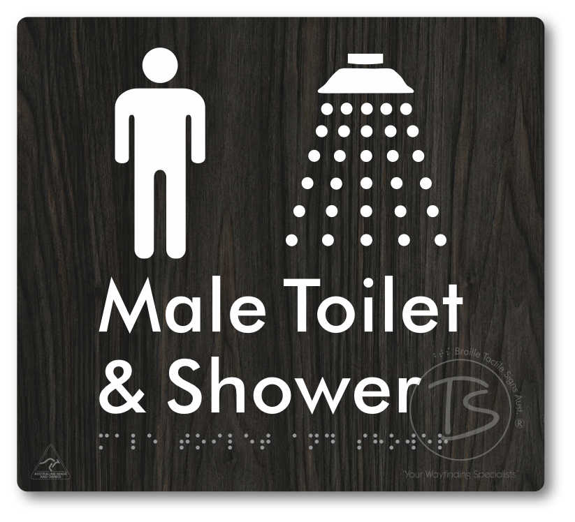 Male Toilet and Shower