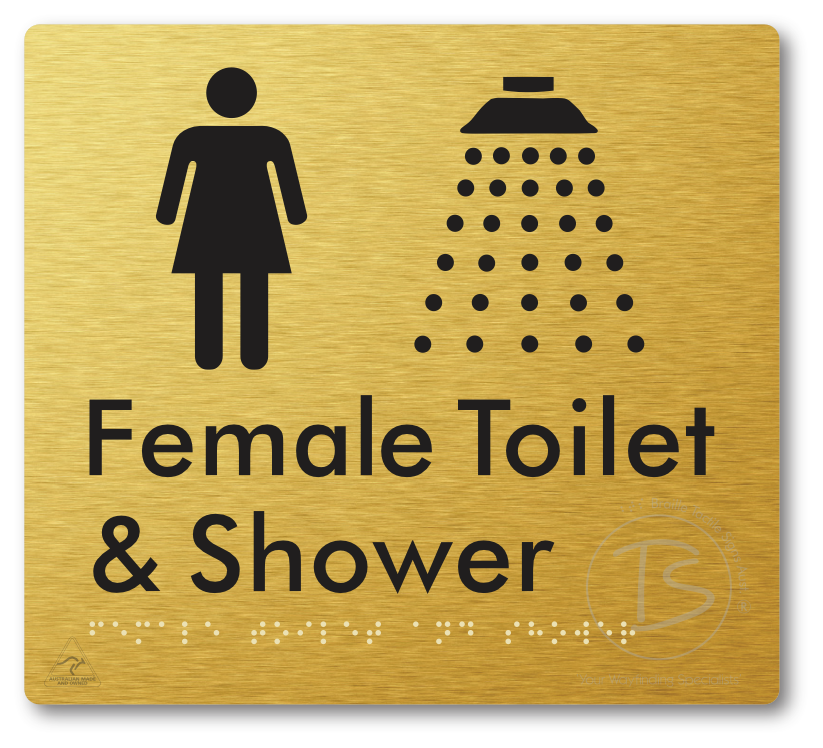 Female Toilet and Shower