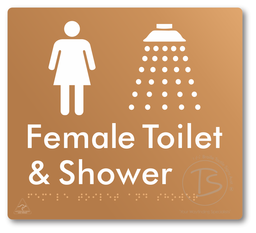 Female Toilet and Shower