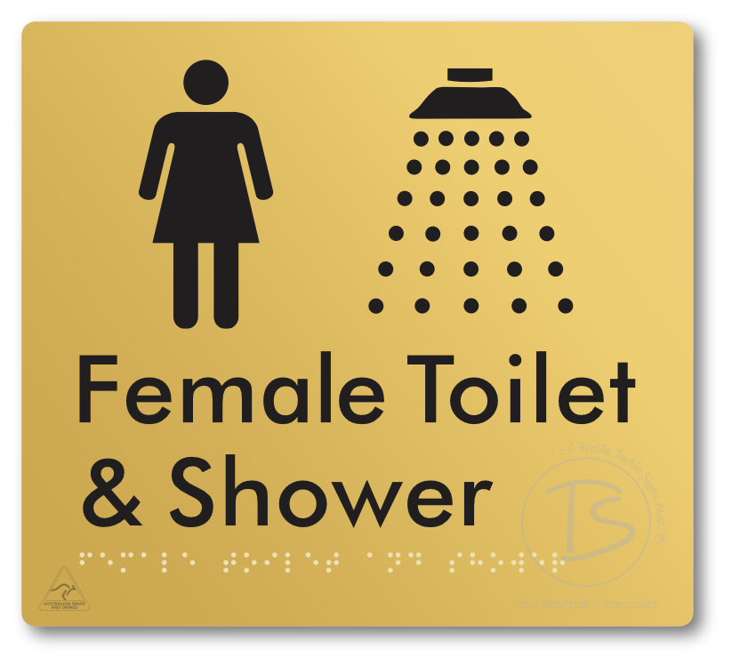 Female Toilet and Shower
