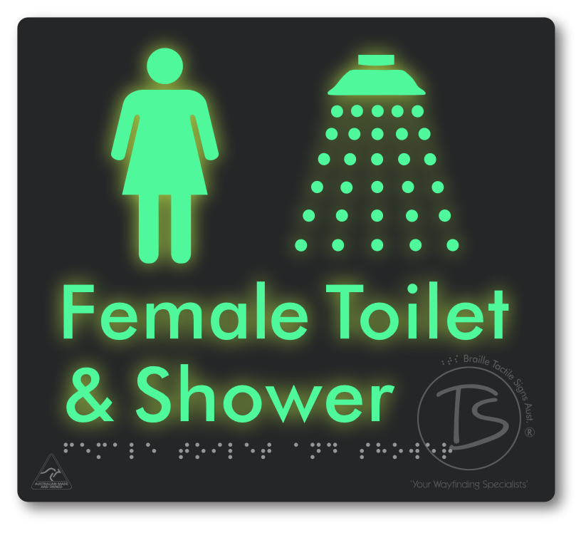 Female Toilet and Shower