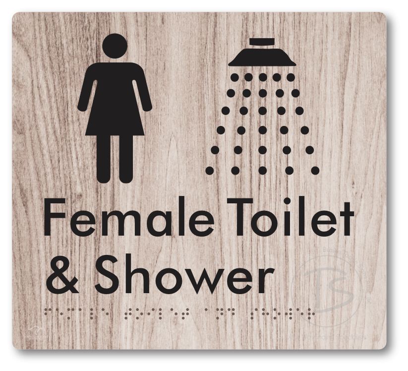 Female Toilet and Shower